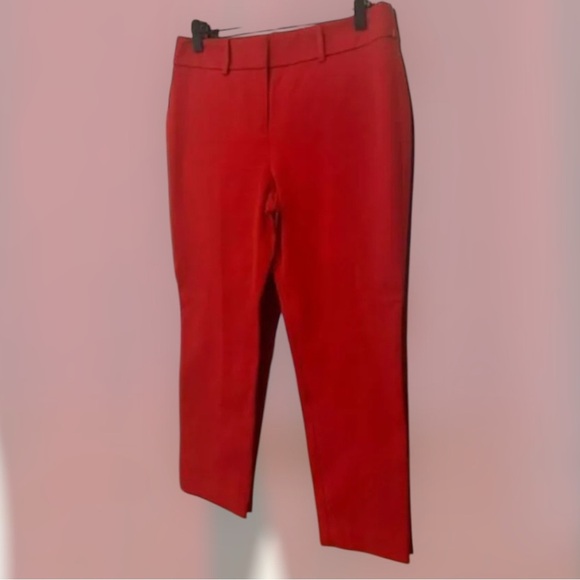 Talbots‎ 4P Trouser Pants Size Red/Straightleg - Picture 1 of 4